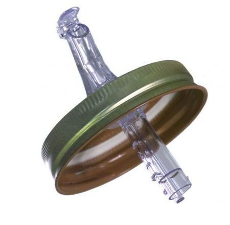 Mason Jar Lid With Pour Spout With FlapPP8-MJL-POUR-F 1 Each