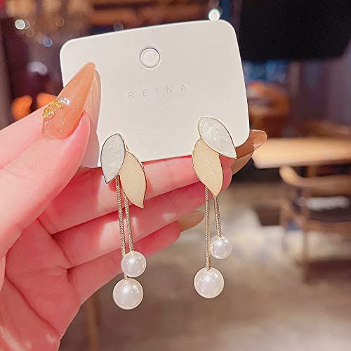 Boucles d'oreilles feuille argent 925 cadeau idéal pour elle