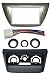 Complete Install Double Din Dash Trim Frame Kit Fits Mitsubishi Lancer 2002-2007