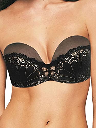 Soutien-gorge en dentelle sans bretelles Wonderbra anti-glisse poitrine