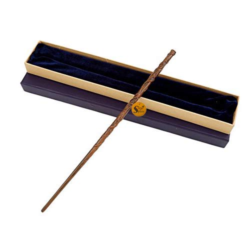 Sage Square Classic Handcrafted Hermione Magic Wizard Sorcerer’s Granger Wand, Elegant Stick Collectible Cum Cosplay Accessory (34 CMs Long)