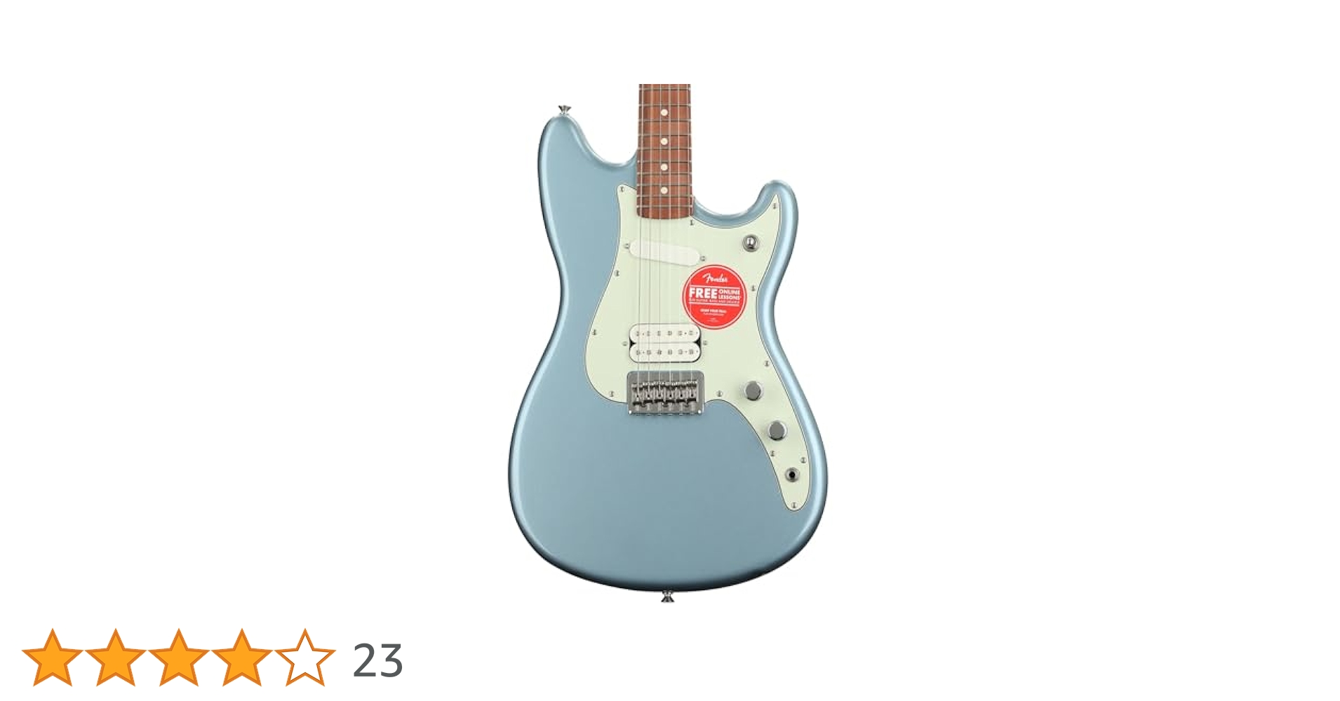 Amazon.co.jp: Fender エレキギター Player Duo-Sonic™ HS, Pau