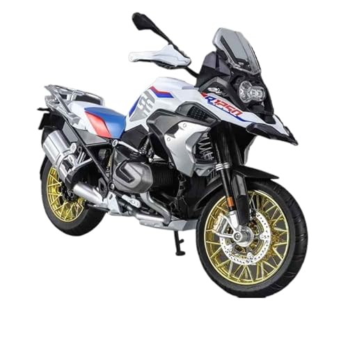 Moto BMW R1250GS réduction 1:9 métal pour décoration bureau motard