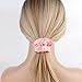 16 Pacs Pink Satin Scrunchies Bridesmaid Proposal Gifts Hair Ties Scrunchies for Women Girls Bachelorette Party Favors(Pink)