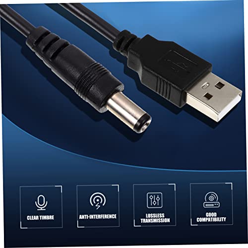 Adaptador USB DC Cable De Multipropósito UKCOCO con conectores para dispositivos electrónicos 2