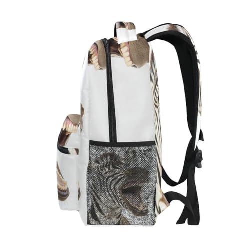 Elementary School Backpack for Boys Girls, Lightweight Printed Kids Travel Bag, Back to School Essentials, 15L4