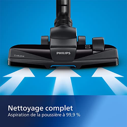 Philips Performer Compact Série 3000 Aspirateur Avec Sac - 900 W Avec Filtre Anti-Allergènes, Rayon d'Action de 9 m (XD3110/09) - Image 5