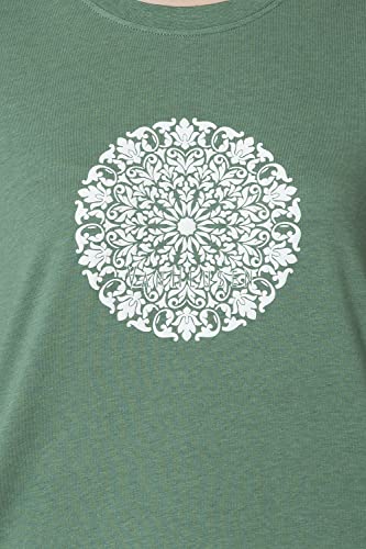 Image of Van Heusen Women's Cotton Regular Fit T-Shirt