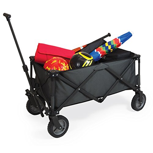PICNIC TIME ONIVA - a Brand Collapsible Adventure Wagon Elite, Black/Gray