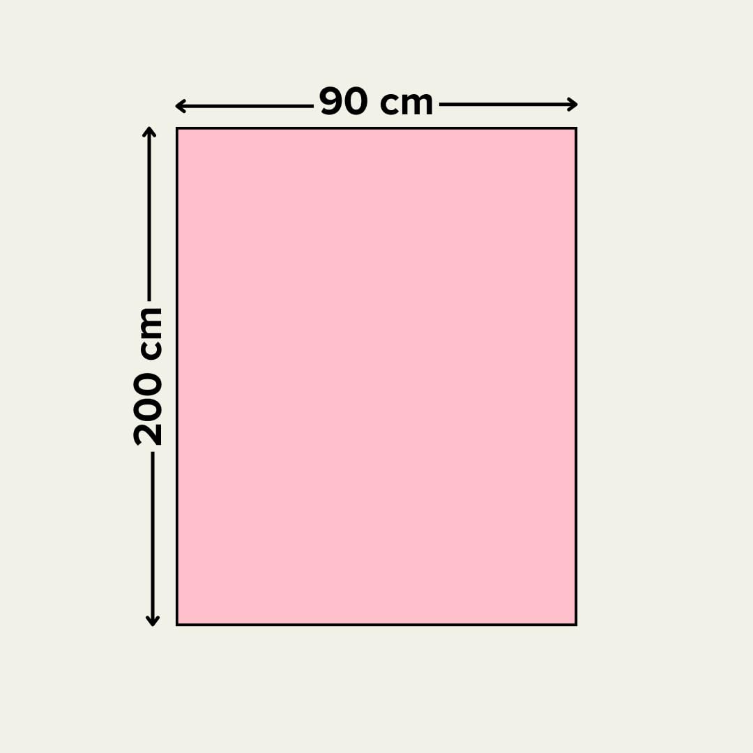 Dr. BOHRRAS Baby Super Soft Solid Rubber Sheet Double Colour Blue Pink Sterilizable Non Allergic (90X200 Cm (2Mtr)), Full - Image 9 thumbnail