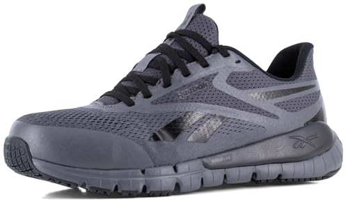 Chaussure bout composite Reebok Flex Trainer Homme Gris 45 - Basket sécurité légère et souple