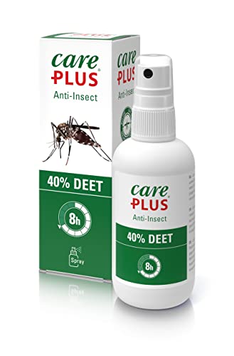 Care Plus TP32906 Erwachsene Anti-Insect Deet 0.4 Spray 100ml, Transparent, 100 ml