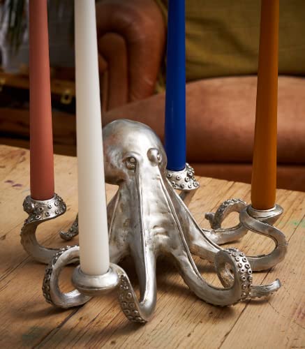 Beauty2Me Octopus Candlestick Holder – Gold Candle Holders For Table Centerpiece – Decorative Octopus Candle Holder For Wedding, Party, Dining Table, Home Decor – Holds 4 Candlesticks, Parent #TOP5
