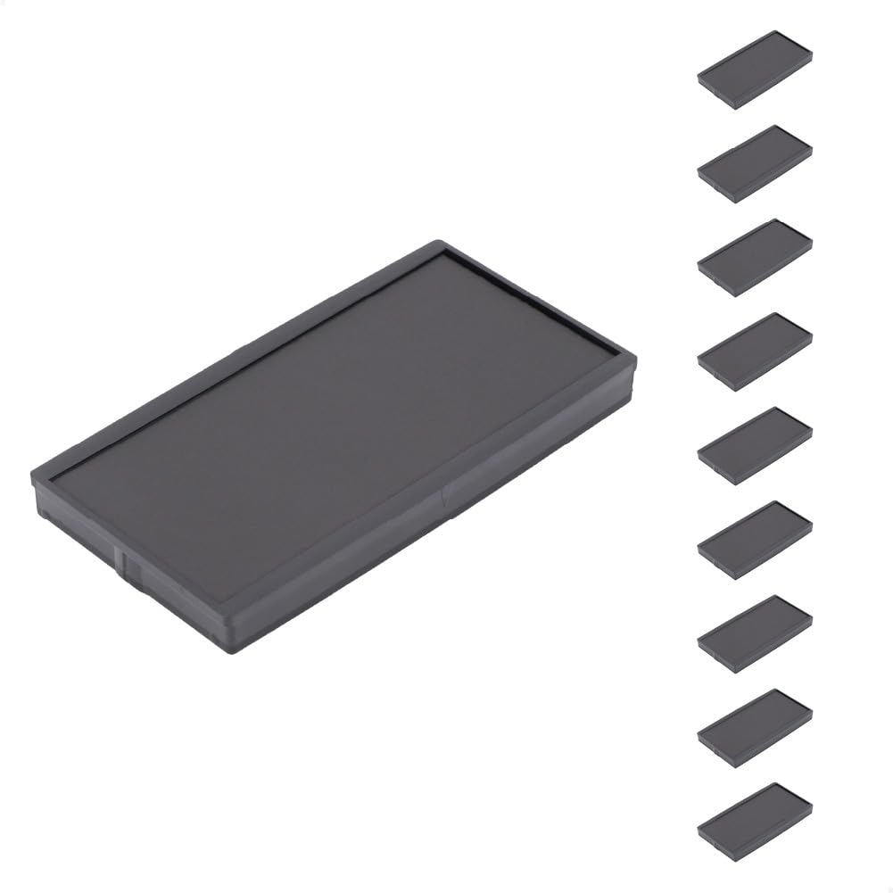 Cassetta di inchiostro per Colop Printer 50 | Cartuccia Colop E/50/1 (confezione da 10 - nero)