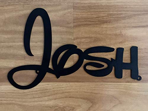 Franjohnsonhouse, Personalized Mickey Mouse Silhouette Sign, Custom Name Metal Art Wall Hanging Plaque, Gift For Kids, Baby Room Nursery, Home Decorations, Handmade Birthday Present Decor (Design 1) #TOP6