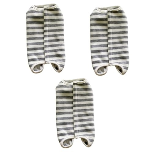 Combinaison récupération chien post-opératoire : vêtement stérilisation 3pcs