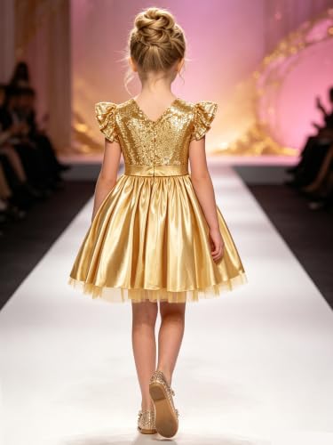 Vestido de fiesta para niños MSemis con falda con volumen de tul 6