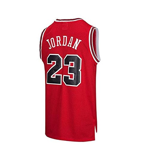 HULAI basketbolltrikot The Greatest Basketball Player Chicago Bulls Michael Jordan Swingman skjorta med korta ärmar kläder för ungdom tröja röd