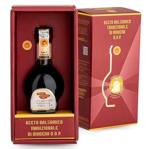 Aceto Balsamico Tradizionale di Modena DOP, Affinato, Invecchiato 12 Anni, 100 ml