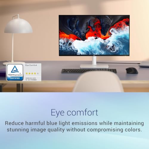 Image of Dell S27 Plus QHD Monitor, 2560 x 1440 IPS Display, 144Hz Refresh Rate, 1ms MPRT, AMD FreeSync, Built-in Dual Speakers, HDMI, DisplayPort, VESA Compatible, Height /Tilt /Pivot /Swivel Adjustable, White