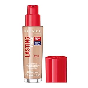 Rimmel London Lasting Finish Foundation – Soft Beige – Beige