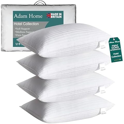Oreillers Adam Home Lot de 4 Cover