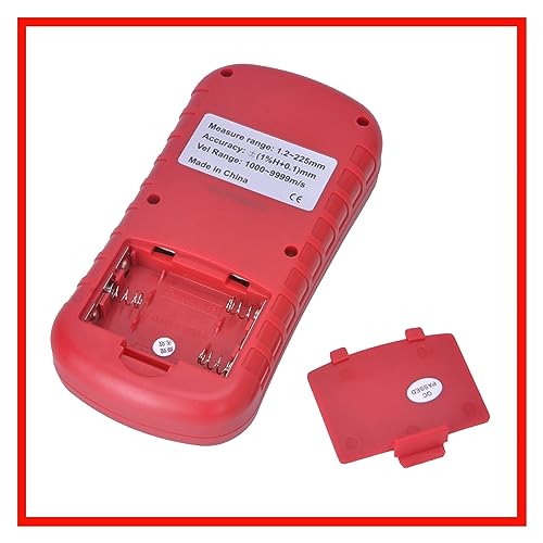 Medidor de Espesor de Pintura, Medidor Ultrasónico con Calibración Automática para Asegurar Precisión, Modelo GM100-BEN-GB miniatura 6