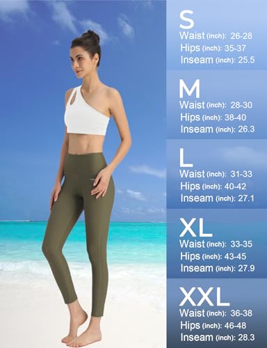 Image of Ubestyle Women's Swim Pants UPF 50+ High Waist Rash Guard Leggings