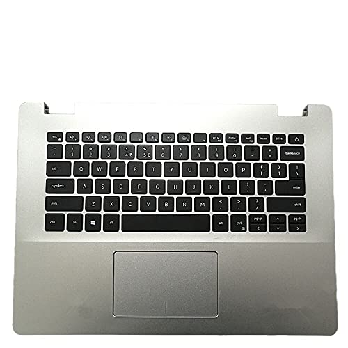 Coque clavier Dell Inspiron 5493 idéale pour le télétravail avec disposition US argent