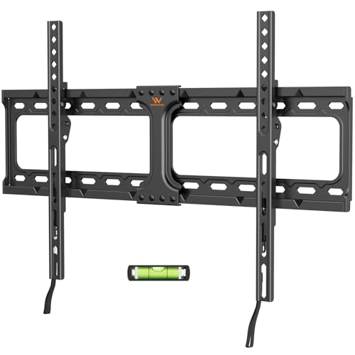 Image of IWORKBOARD Fixed TV Wall Mount for 37-90 Inch TVs, Low Profile Flat TV Mount Bracket with Max VESA 600x400mm,132 lbs Capacity, Universal Television Wall Mounts for Most 65, 75, 85 Inch Screens