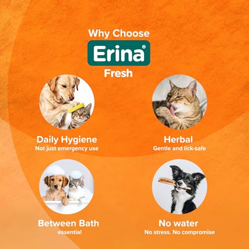 Image of Himalaya Erina Fresh | 150 ml | Rinse-Free Foam Cleanser /Dry Shampoo with Aloe Vera, Holy Basil & Tea Tree Oil