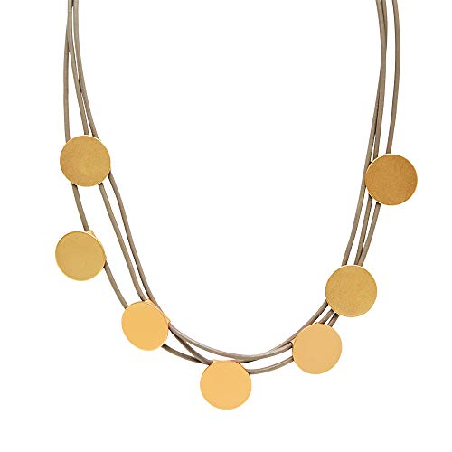 Preisvergleich Produktbild DANSK Smykkekunst Tracy Dot Kette Necklace Gold Plating