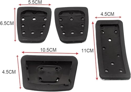 Pedales de coche para Hyundai 2015-2021 listos para viajar 3