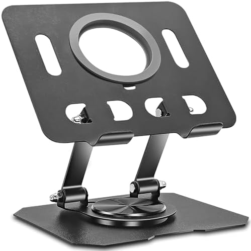 Soporte Tablet Mesa Giratorio de Metal, Stand Plegable Giratorio ...