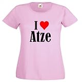 I Love AtzeT-Shirts gibt es für Frauen, Männer und Kinder … mit dem gleichen Motiv führen wir auch Sweatshirts, Handyhüllen, Kissenbezüge Puzzle Spiele und vieles mehr