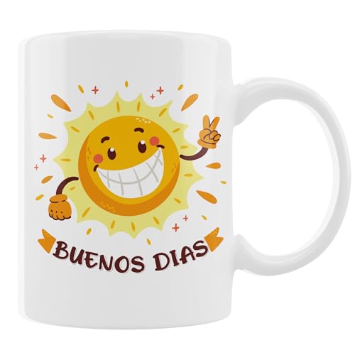 Genérico Taza de Cerámica - Buenos Días | Ideas Regalo Irónico Divertido Amantes Café