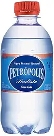 Água Mineral PETROPOLIS Paulista Pet 310 Ml com Gás 12 unidades