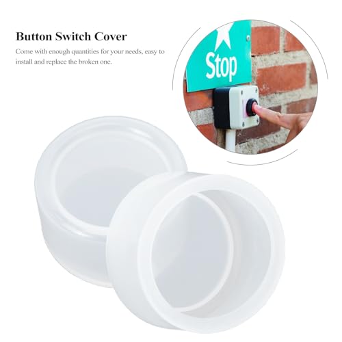 Cubierta para botones de 22mm evita fallos mecánicos por suciedad en interruptor 3