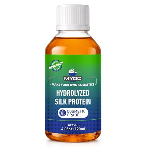 MYOC Hydrolyzed Silk Protein, 120 ml / 4.06 Fl Oz, Cosmetic Grade