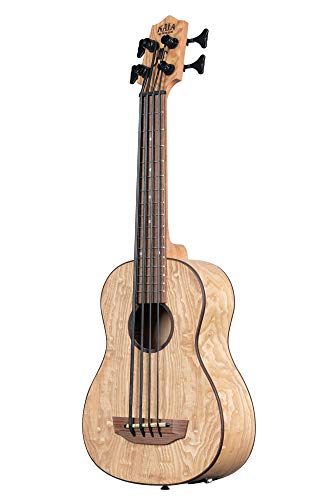 Kala U-BASS – Burled Tamo – Ukulele basse (+ housse) - Les Beatles, Paul McCartney, John Lennon, RIngo Starr, George Harrison Kala U-BASS – Burled Tamo - Ukulele basse (+ housse) – Image 5