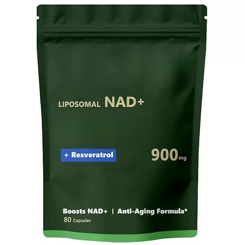 NAD Resveratrolo, NAD Nicotinamide Riboside Resveratrolo 900 MG, migliora NAD,1pcs