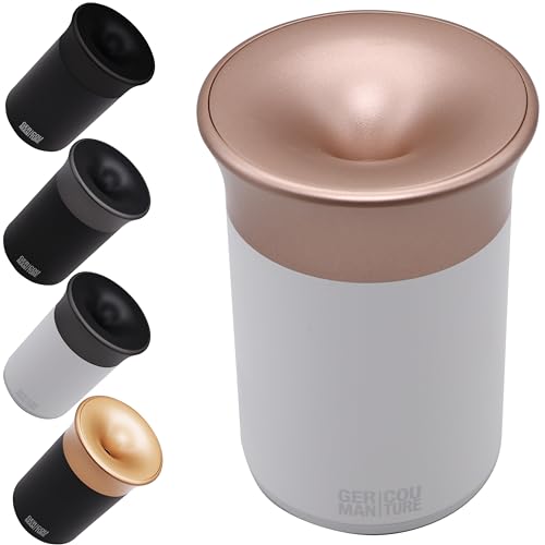 GC Stick-Tray Ashtray Compatible with Heets and Iqos Accessories Duo Iluma Terea Glo Neo-Sticks for Car Office Home (White/Rose Gold)