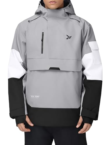 Oymyakon Mens Snowboard Ski Jacket Waterproof Insulated Snow Jackets Coats Winter Outdoor Hooded...