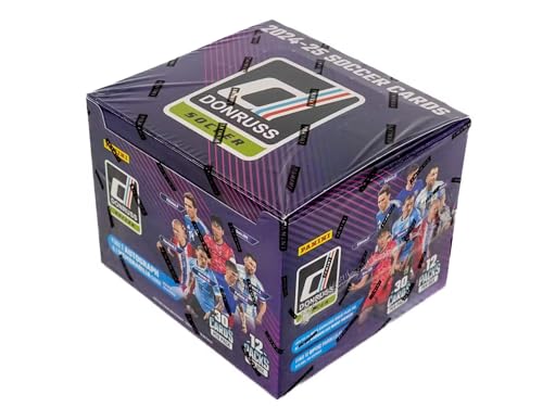 2024/25 Panini Donruss Soccer Hobby Trading Card Box (1 Autograph Per Box)
