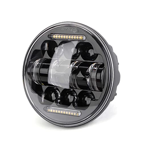 Phare LED 5.75 pouces pour moto Dyna et Sportster XL