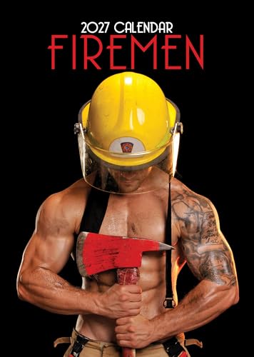 Calendario A3 2027 Firemen de pared con papel satinado de alta calidad