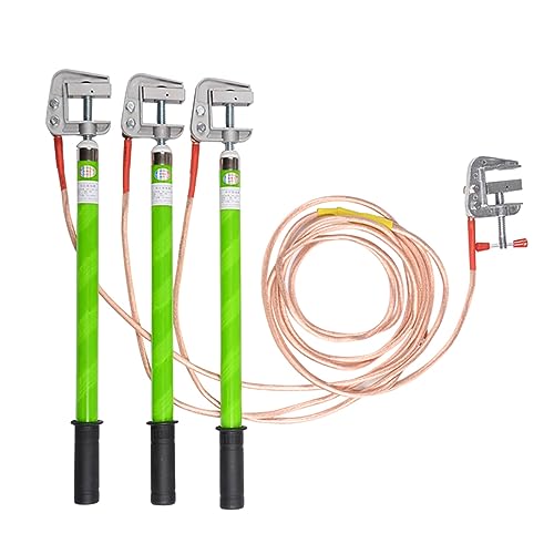 10KV High-Voltage Grounding Wire, 25mm² Soft Copper Wire with Grounding