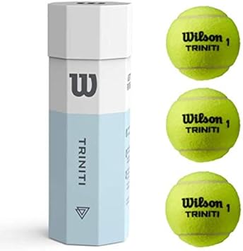 Amazon Wilson Triniti オールコートテニスボール 100 リサイクル可能スリーブ 3ボール缶 マルチパック 2 24缶 Wilson ウイルソン ボール