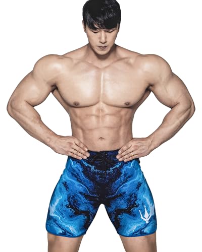 IFBB 15inch Mensphysique Board-Shorts Posing Trunks Competition NPC Summer