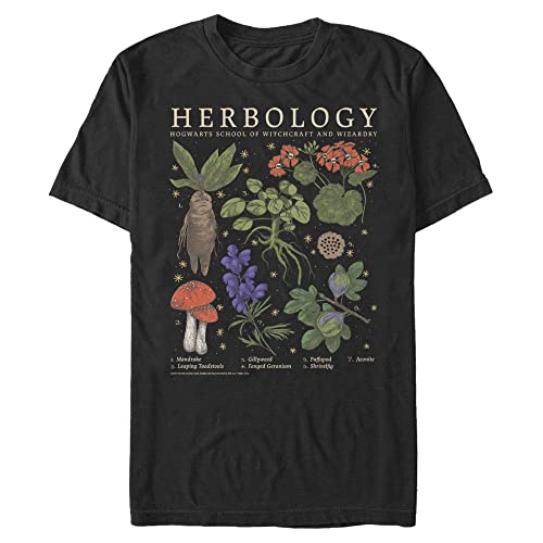T-Shirt Herbologie Harry Potter pour Homme en Coton